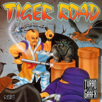 Tiger Road TurboGrafx-16 US box art